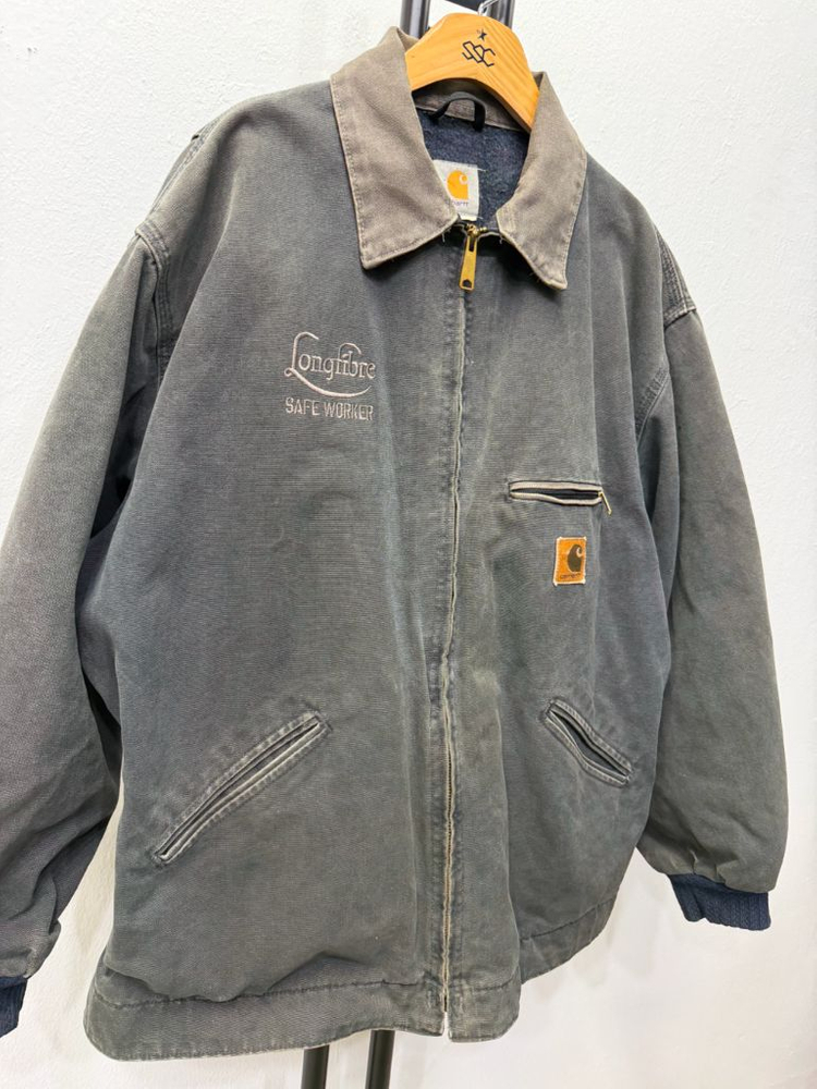 정품) 칼하트 디트로이트 j97 롱기브르 세이프티 오버 자켓 XL--1