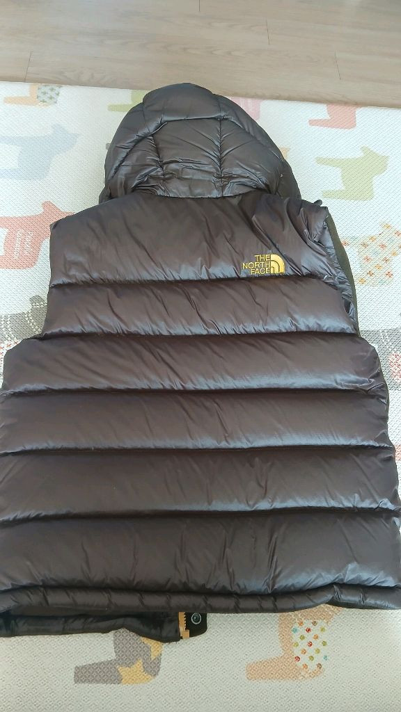 (여성/주니어) 노스페이스 구스패딩조끼 90사이즈(700)--1