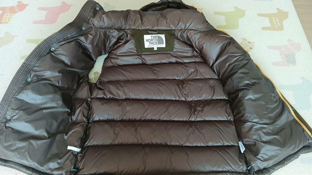 (여성/주니어) 노스페이스 구스패딩조끼 90사이즈(700)--3