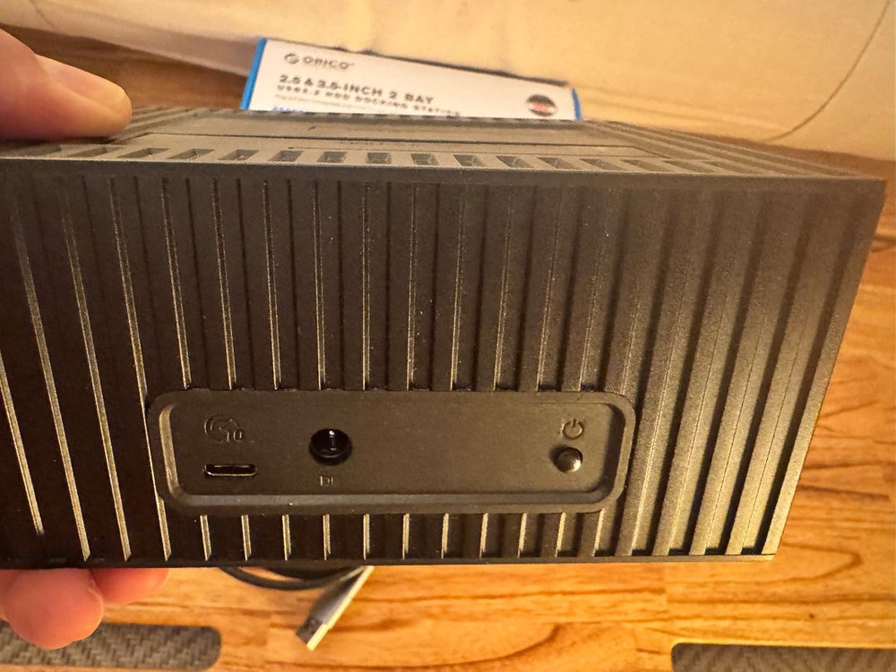 오리코 2베이 하드 도킹스테이션--1