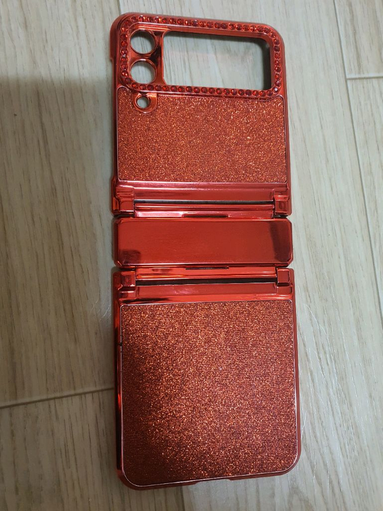 삼성 Z플립3 Z flip3 반짝이 폰케이스 핸드폰 케이스 이미지