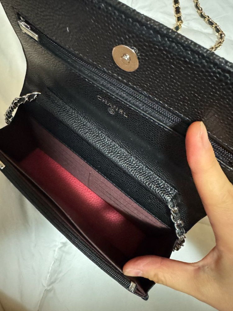 샤넬 뉴미니 금장 캐비어 은장 일괄--1