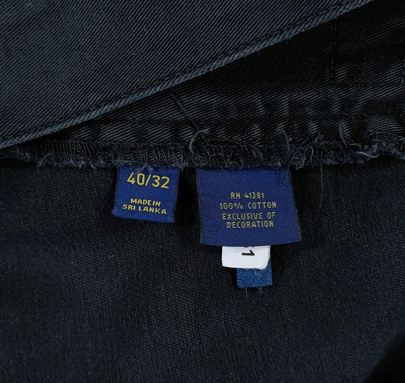 폴로 랄프로렌 650 블랙진 40인치 W40 L32 이미지