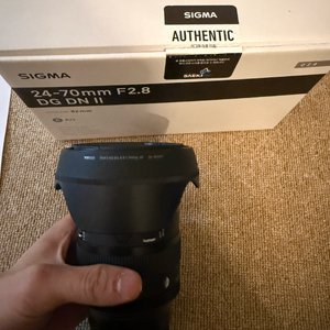[렌즈]시그마 24-70mm F2.8 DG DN II (시계륵2) 소니E