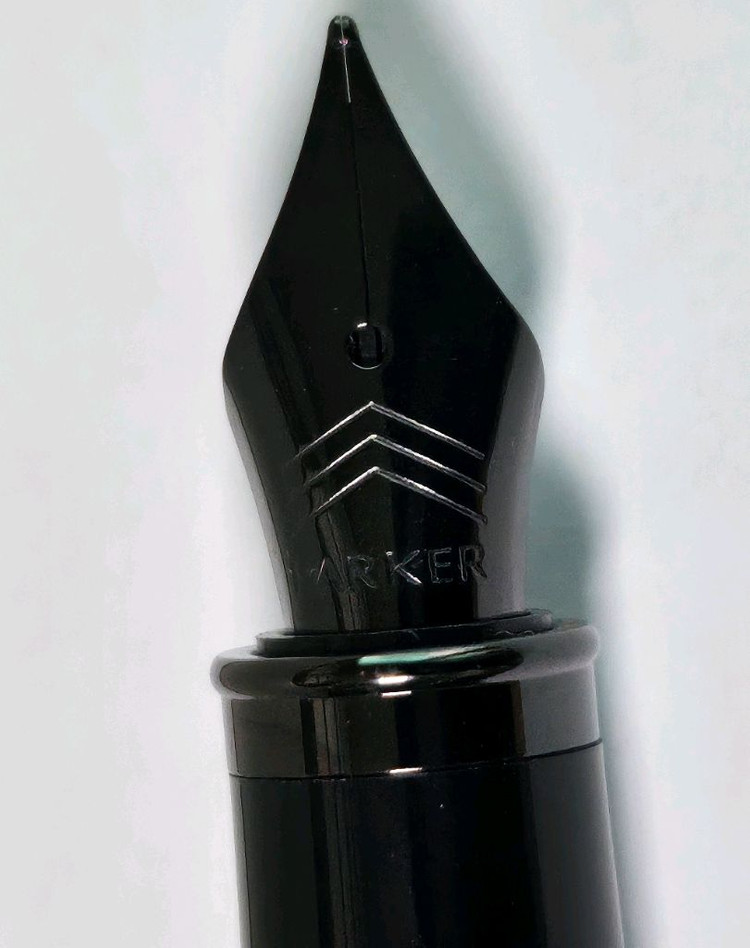 파카 아이엠 아크로매틱 매트블랙 만년필--1