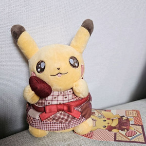 (새상품) 2026 포켓몬 피카츄 발렌타인 한정 인형 스위트 딜리버리