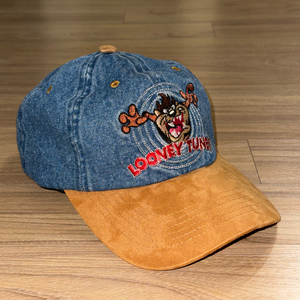 마하그리드 x 루니툰즈 타즈 투톤 데님 볼캡