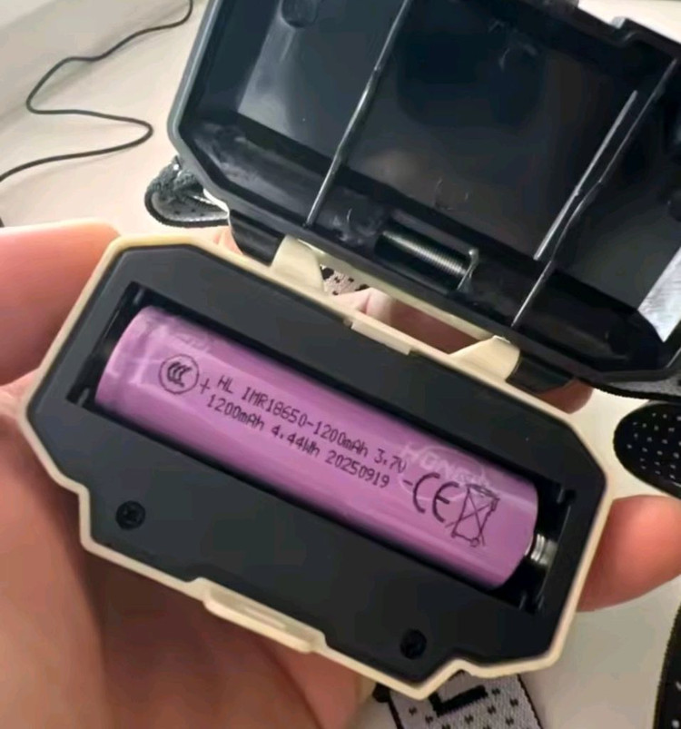 C타입 충전식 밝은 COB LED 헤드랜턴(밝음,리튬이온18650배터리 포함) 이미지