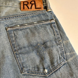 RRL 더블알엘 로우 스트레이트 셀비지 데님 32-30 신품급 올드 모델