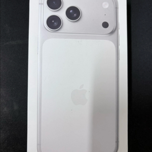 아이폰17 프로맥스 실버 256 미개봉