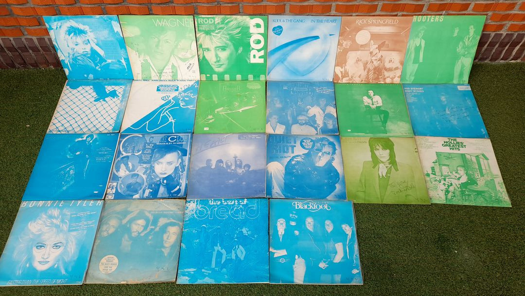 LP 엘피 록, 팝, 블루스, 명반 빽판 50장--1