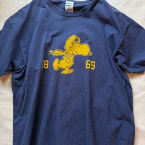 와일드동키 스누피 티셔츠 XL 네이비