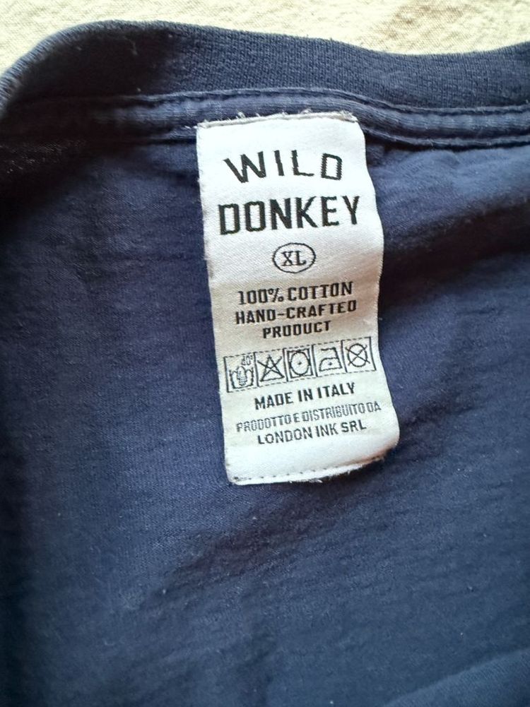 와일드동키 스누피 티셔츠 XL 네이비--3