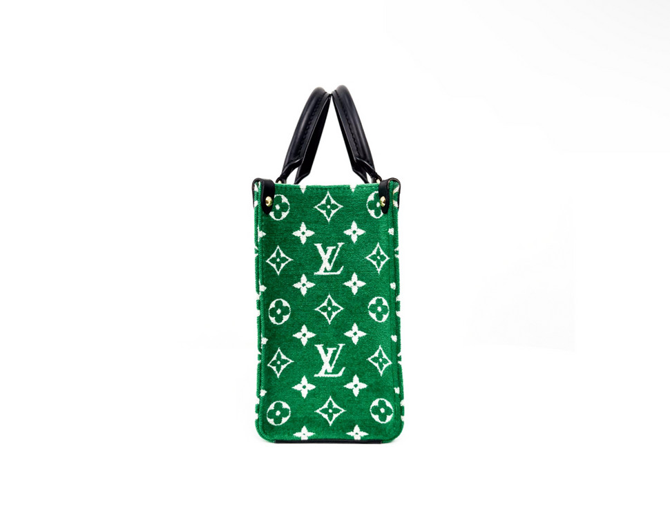 [PM] LV 루이비통 여성 모노그램 벨벳 온더고 가방 토트백--3