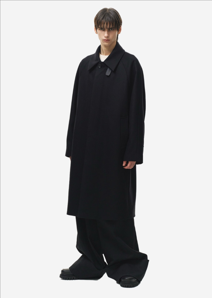 지오송지오(ZIOSONGZIO) 히든 벨앤코 발마칸 코트 블랙 95--0