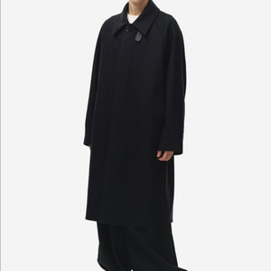 지오송지오(ZIOSONGZIO) 히든 벨앤코 발마칸 코트 블랙 95