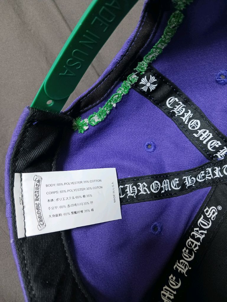 정품 크롬하츠 모자--3