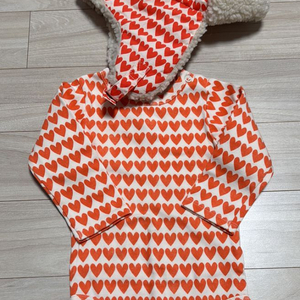 보보쇼즈 하트 바디수트 + 모자