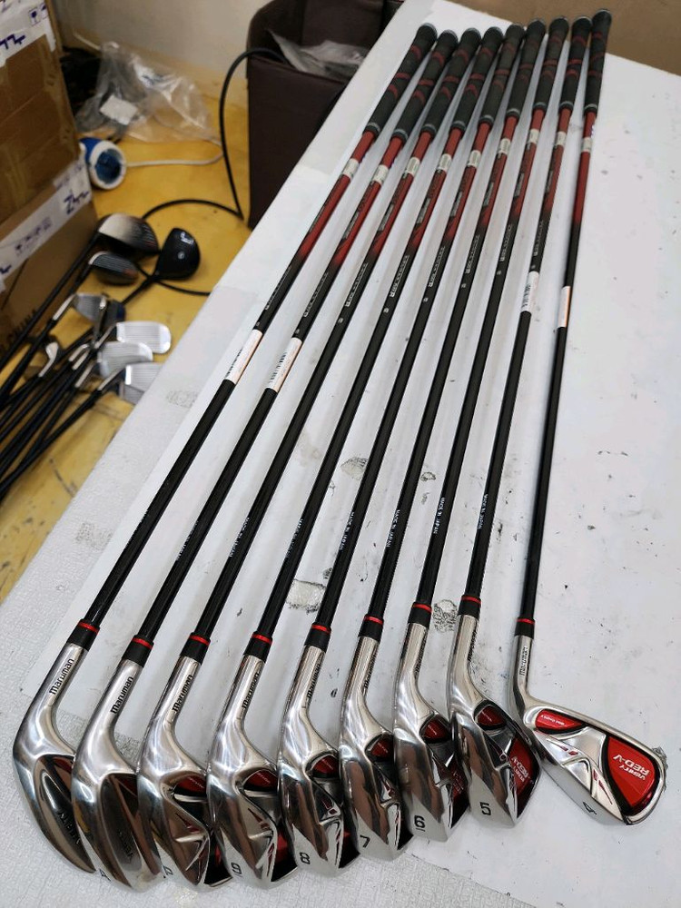 34만 마루망 아이언 등 남성용 중고골프채 풀세트--3