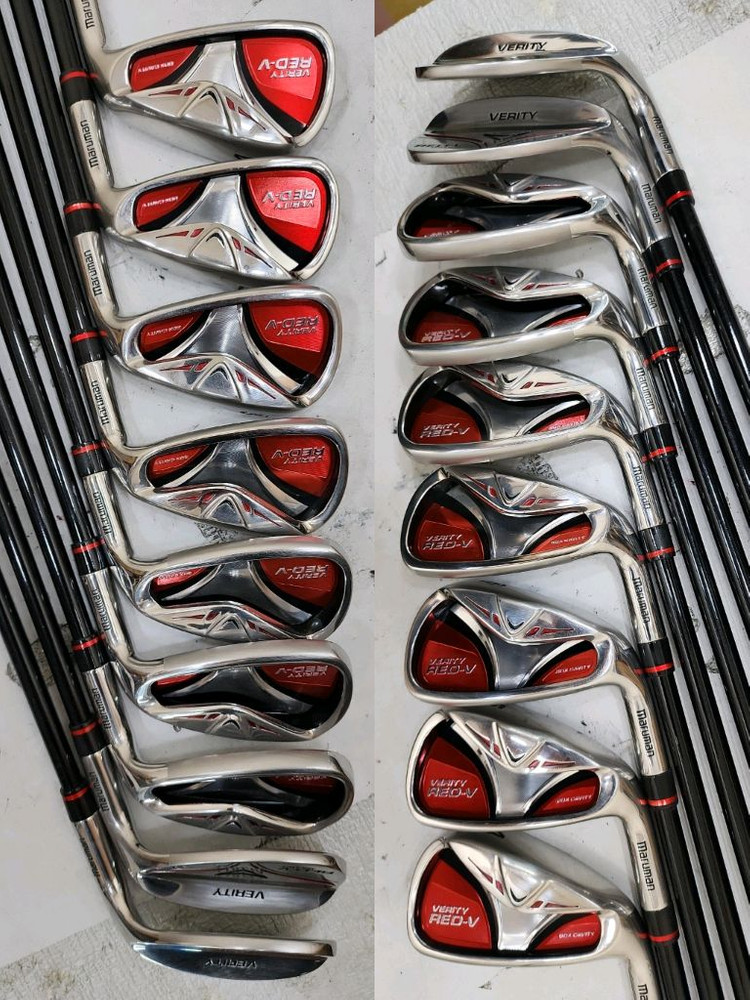 34만 마루망 아이언 등 남성용 중고골프채 풀세트--4