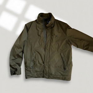 [M] 폴로 랄프로렌 폴리쉘 기모안감 카키색 바람막이 점퍼 판매