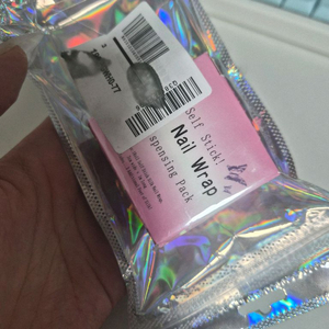 셀프 네일 랩핑테이프 이미지