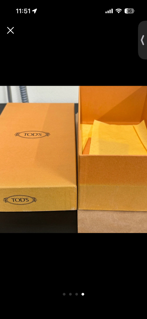 토즈 TODS 화이트 드라이빙 슈즈--3