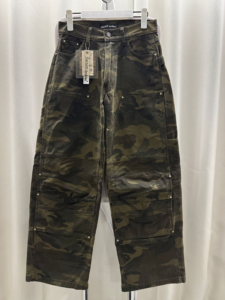 [XS] 베이컨트 아카이브 노바 카펜터 팬츠 카모--2