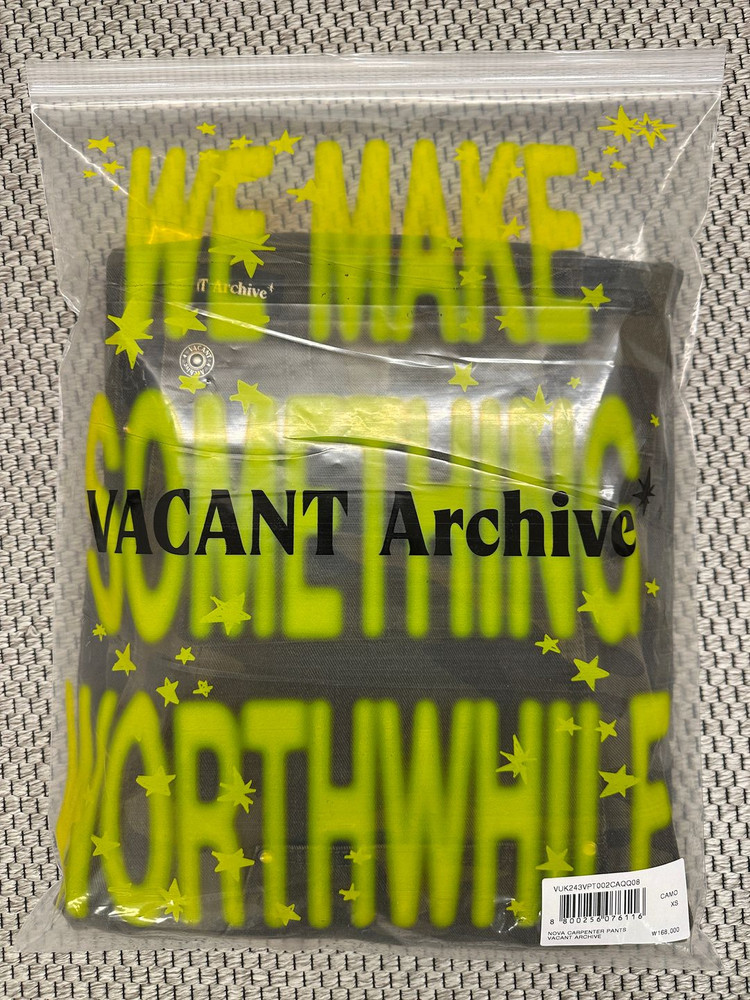 [XS] 베이컨트 아카이브 노바 카펜터 팬츠 카모--4