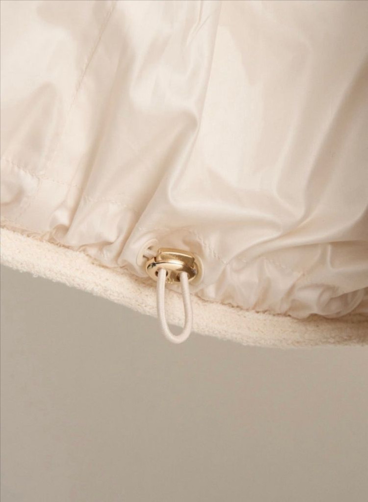 마인 MINE 펄 퀼팅 하이넥 구스 다운 점퍼 패딩 자켓--6