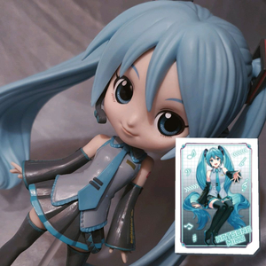 보컬로이드 하츠네 미쿠 큐포스켓 오리지널 미소녀 피규어 누들스토퍼 쿠지 포스터 일괄 이미지