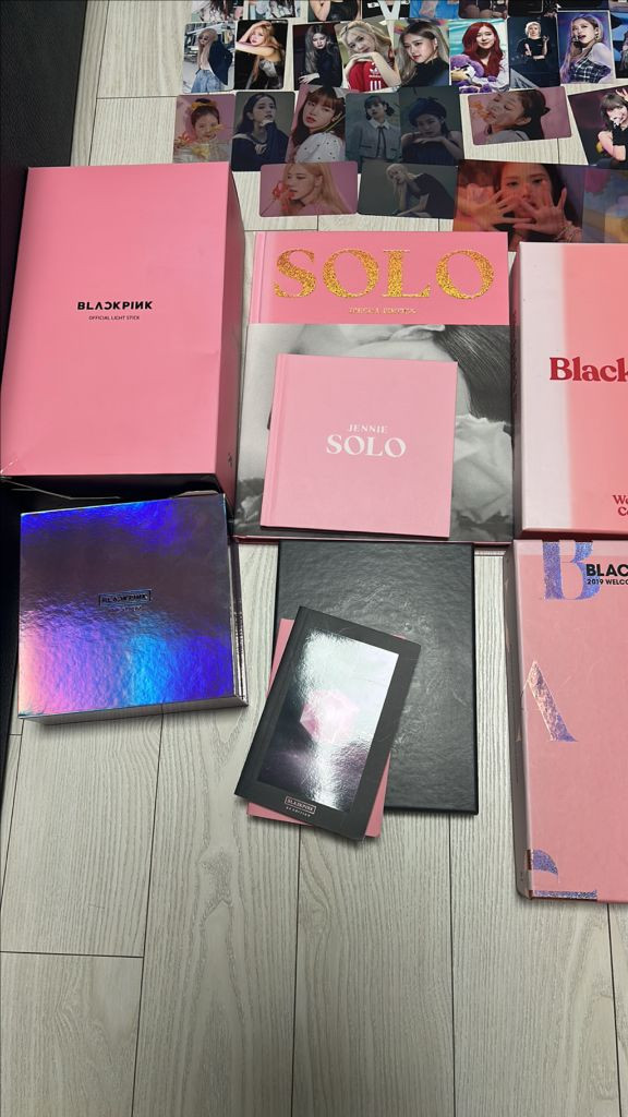 블랙핑크 포토카드,앨범 이미지