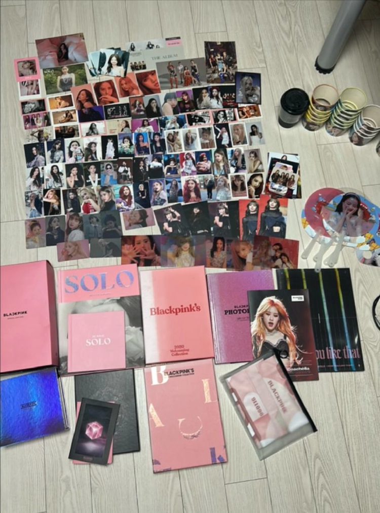 블랙핑크 포토카드,앨범 이미지