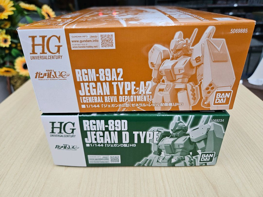 HG 제간 D형 + A2 제네럴 데칼포함 반다이 건담--2