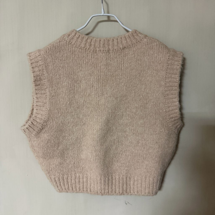 모도 샵모도 모도마켓 알파카 니트 베스트--2