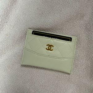 샤넬 퀼팅 카드지갑