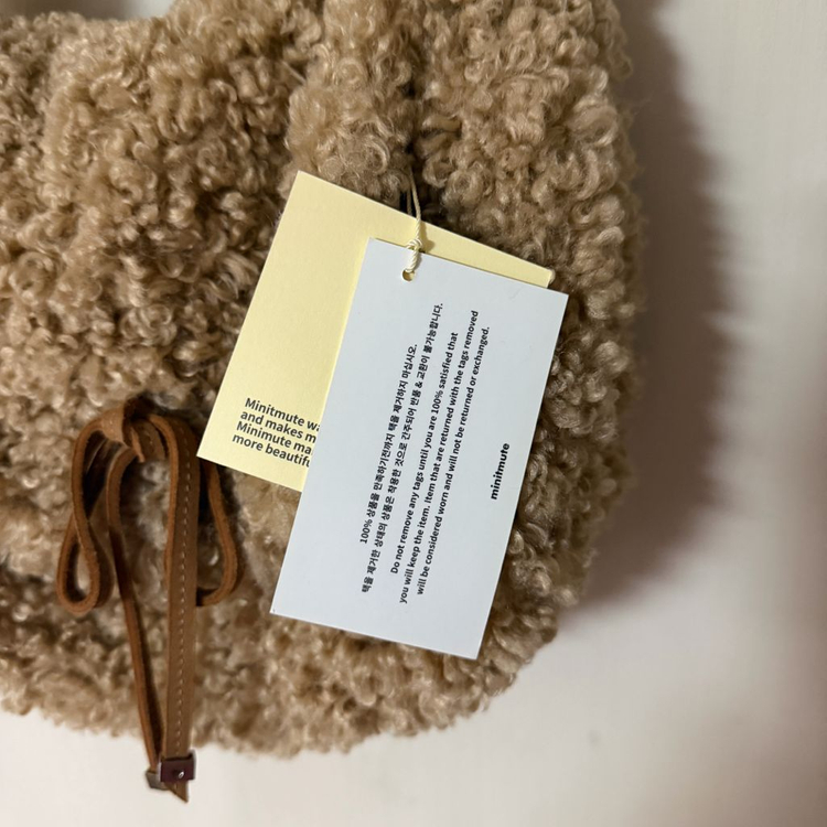 미닛뮤트 보키 덤블백 테디베어--2