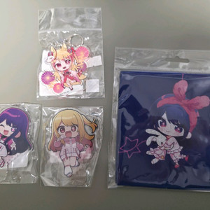 최애의아이 호시노아이 루비 아크릴 손수건 굿즈 오시노코 이미지