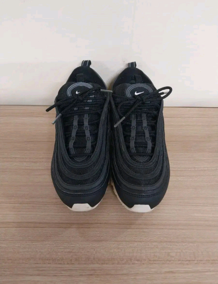 남성 나이키 에어맥스 97 검흰 운동화 (250) 이미지