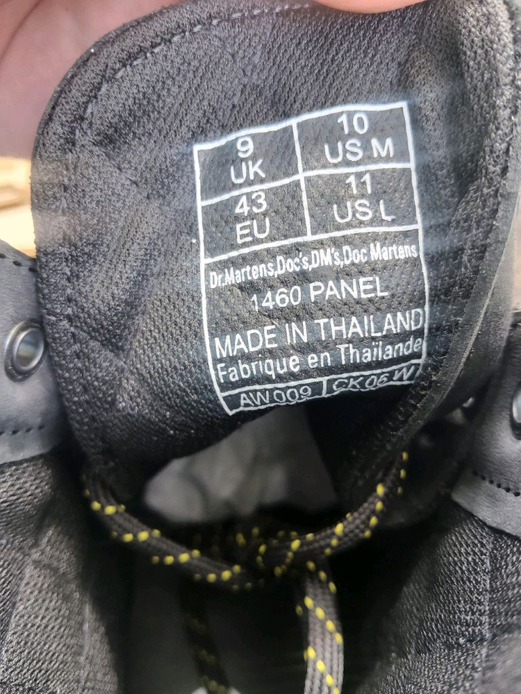 닥터마틴1460 모델 8홀 패널 신품280 이미지