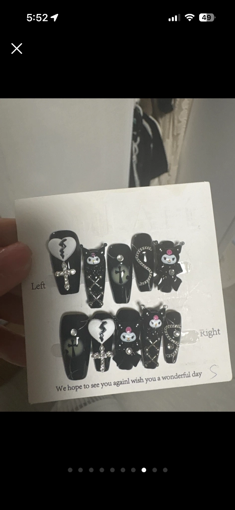 수제 네일팁 판매 이미지