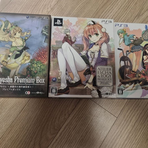 ps3 아샤, 에스카로지, 샤리의 아틀리에 프박