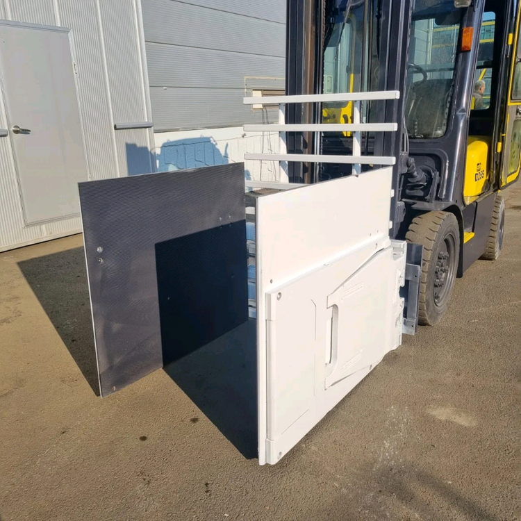 지게차용 2.5톤 싸이드크램프 베일크램프--2