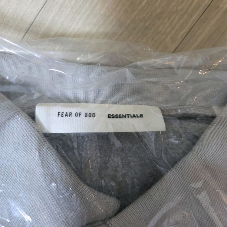 [새상품] 피어오브갓 에센셜 클래식 폴로 스웨트셔츠 M (스모키그레이)--10