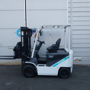 회전포크 TCM 전동지게차 2.0톤 3단4350MM 로테이팅포크장착