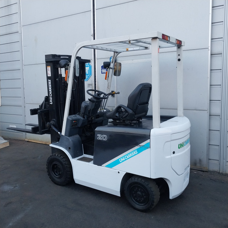 회전포크 TCM 전동지게차 2.0톤 3단4350MM 로테이팅포크장착--3