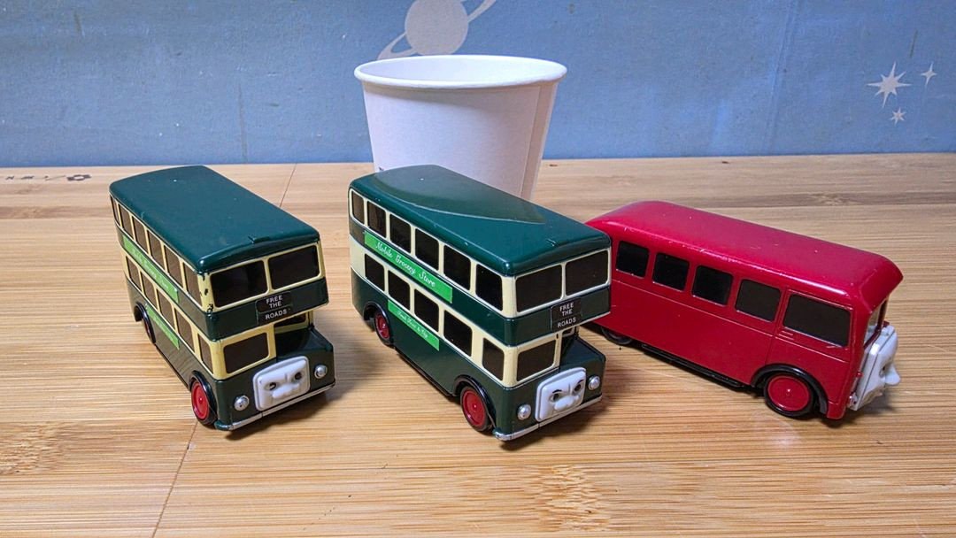 토미카 & 토마스 콜라보 올드 미니카 6종 일괄--1