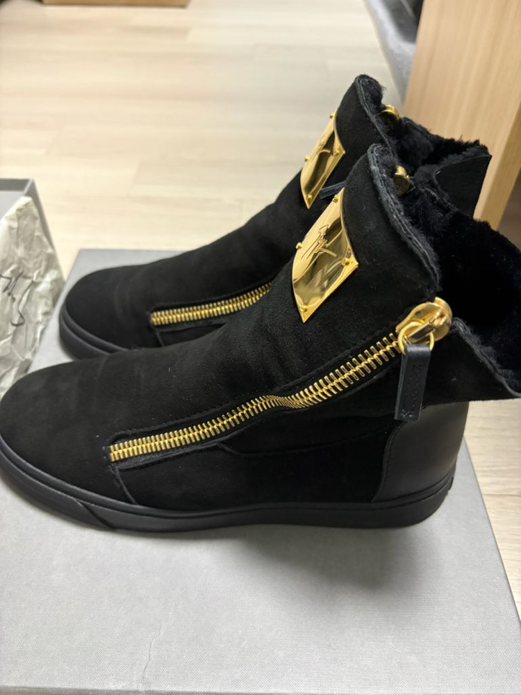 쥬세페자노티 스웨이드 하이탑 스니커즈 41 이미지