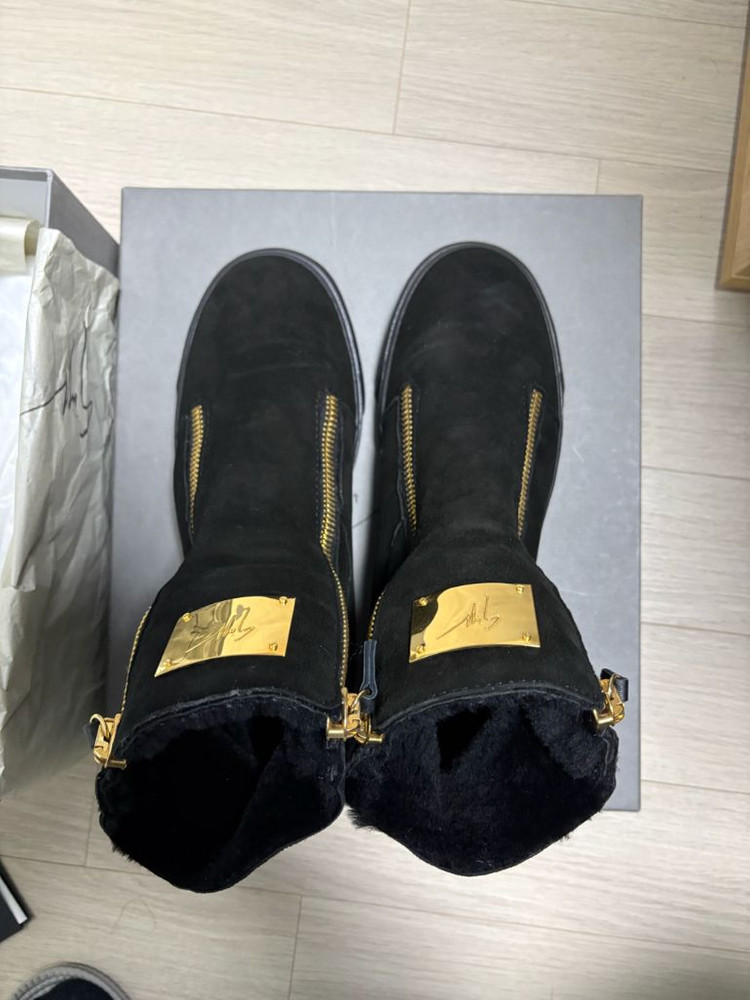 쥬세페자노티 스웨이드 하이탑 스니커즈 41 이미지