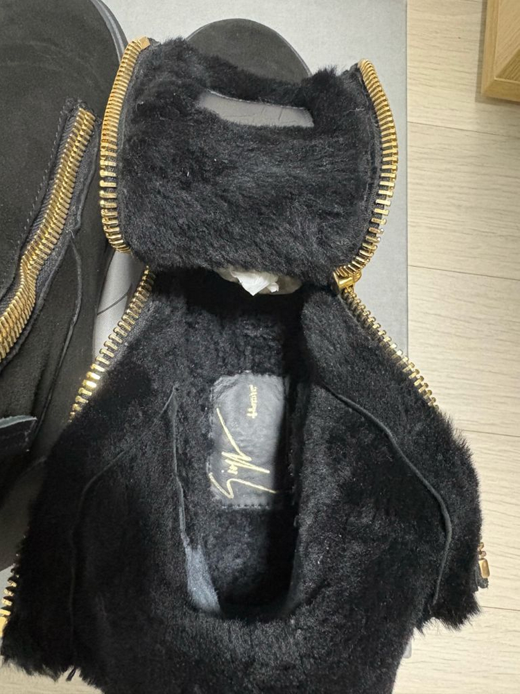 쥬세페자노티 스웨이드 하이탑 스니커즈 41 이미지